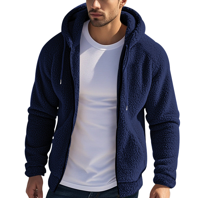 Herrenjacke mit Kapuze und lässiger Passform - 2