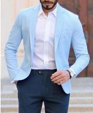 Herrenblazer mit lässigem Schnitt und praktischen Taschen - 8