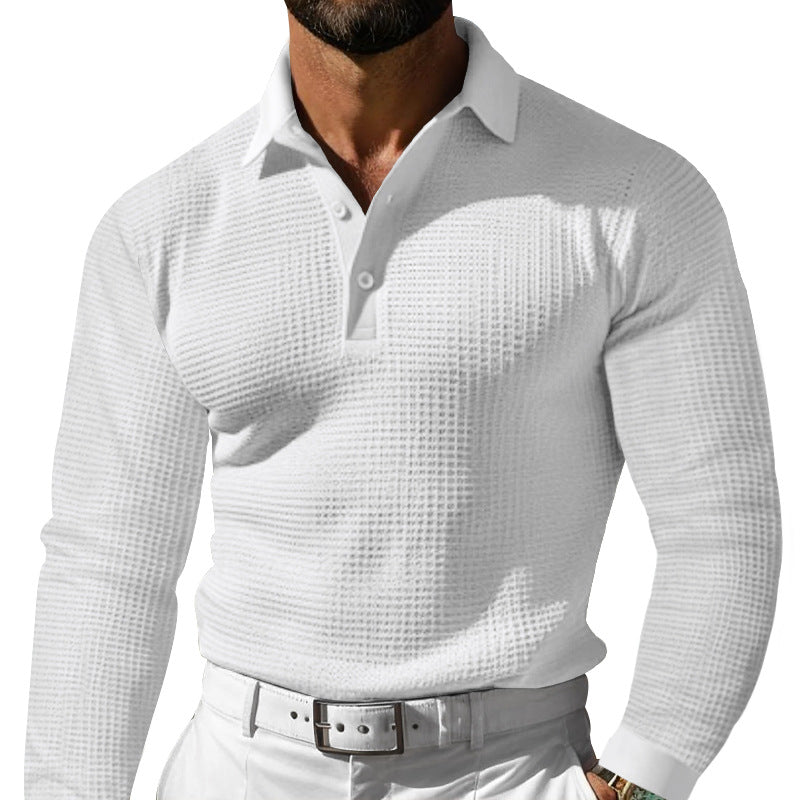 Herren Poloshirt mit modernem Schnitt und praktischem Kragen - 2