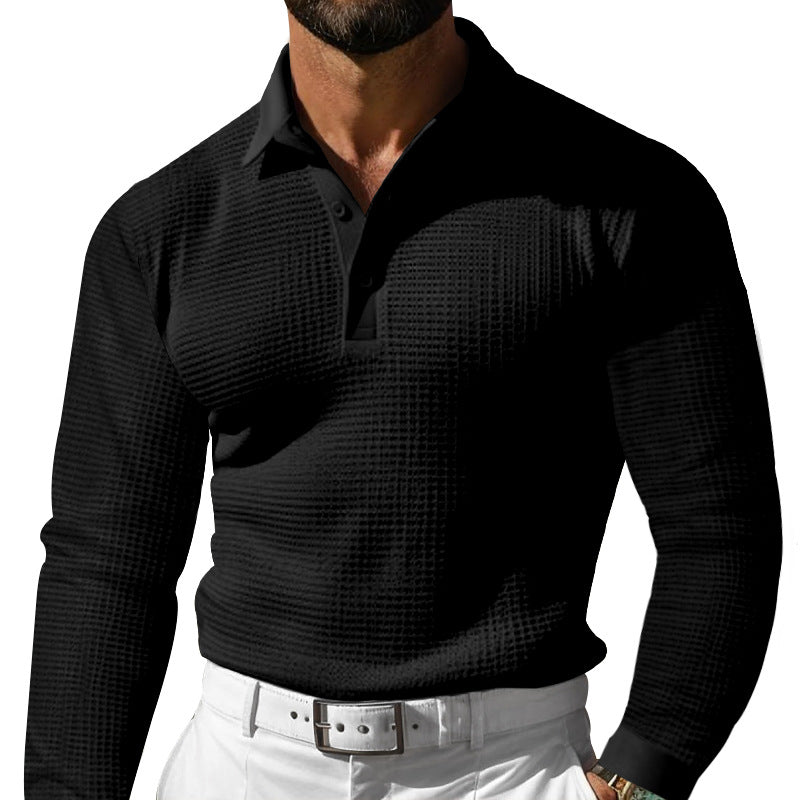 Herren Poloshirt mit modernem Schnitt und praktischem Kragen - 3