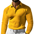 Herren Poloshirt mit modernem Schnitt und praktischem Kragen - 4