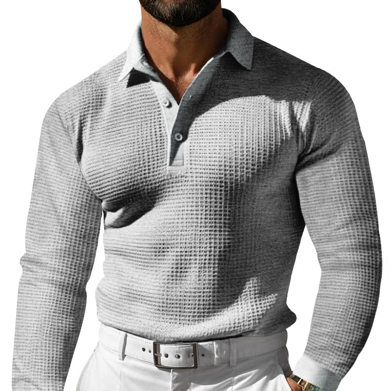 Herren Poloshirt mit modernem Schnitt und praktischem Kragen - 5