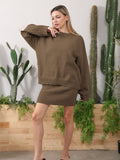 Damen Outfit mit lässigem Schnitt und weitem Oberteil - 3