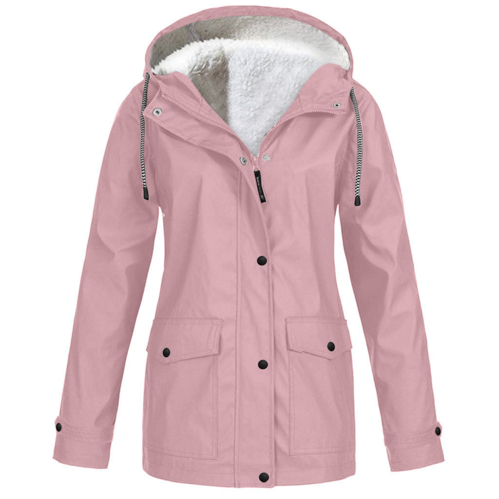 Damen Jacke mit Kapuze und gefüttertem Innenleben - 4