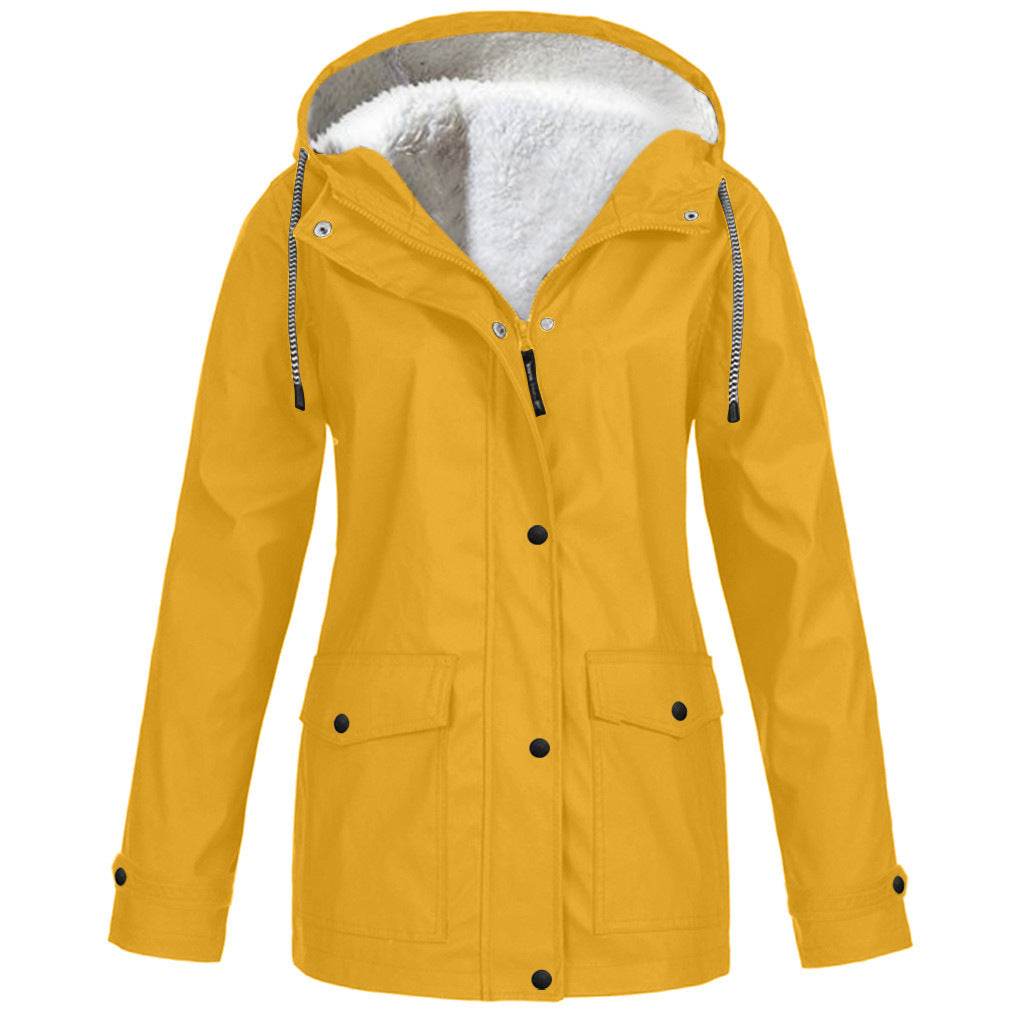 Damen Jacke mit Kapuze und gefüttertem Innenleben - 6