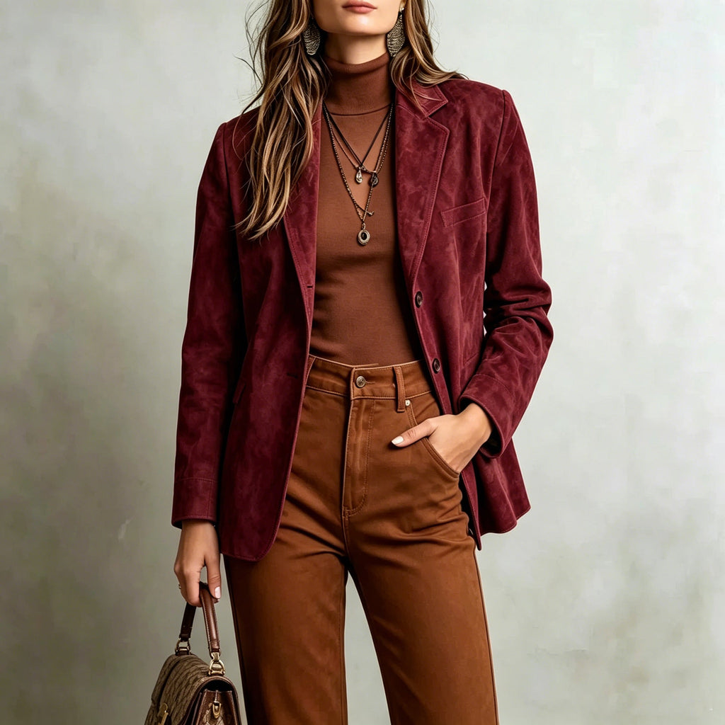 Blazer Damen mit klassischem Schnitt und taillierter Passform - 3