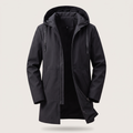 Herrenjacke mit Kapuze und praktischen Taschen - 4