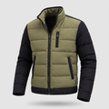 Herren Steppjacke mit Stehkragen und praktischer Brusttasche - 5