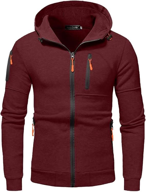 Herren Hoodie mit praktischen Taschen und lässigem Schnitt - 9