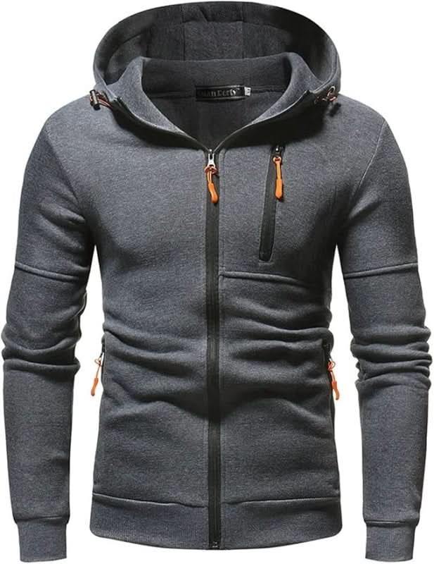 Herren Hoodie mit praktischen Taschen und lässigem Schnitt - 11