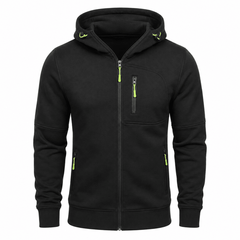 Herren Hoodie mit praktischen Taschen und lässigem Schnitt - 13