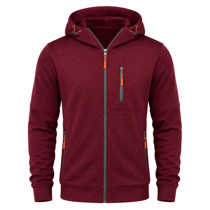 Herren Hoodie mit praktischen Taschen und lässigem Schnitt - 18