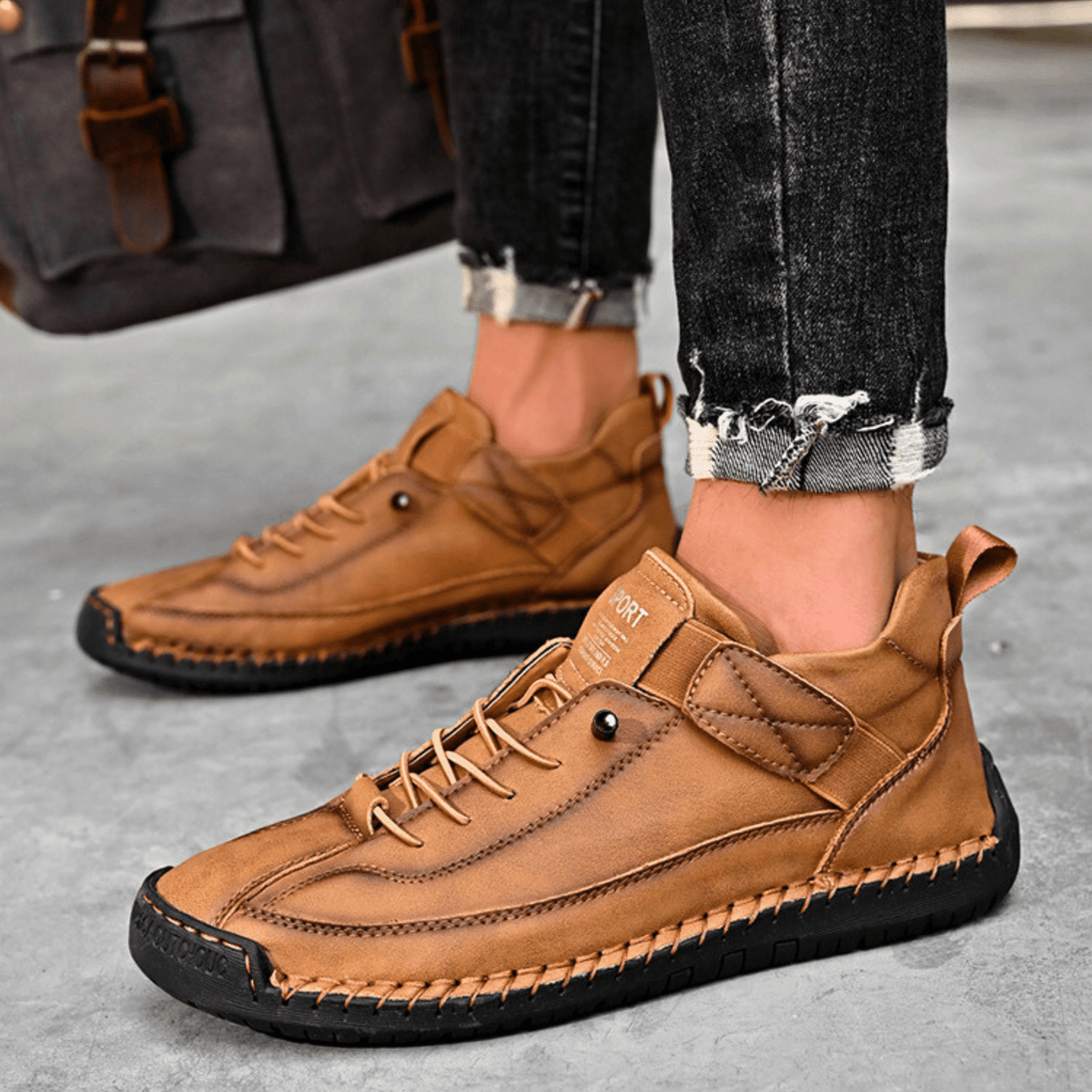 Sportliche Herren Sneakers mit Klettverschluss und lässigem Schnitt - 16