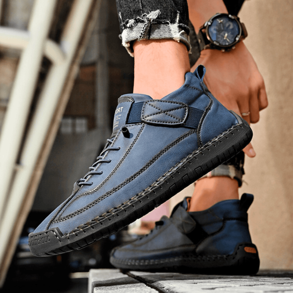 Sportliche Herren Sneakers mit Klettverschluss und lässigem Schnitt - 25