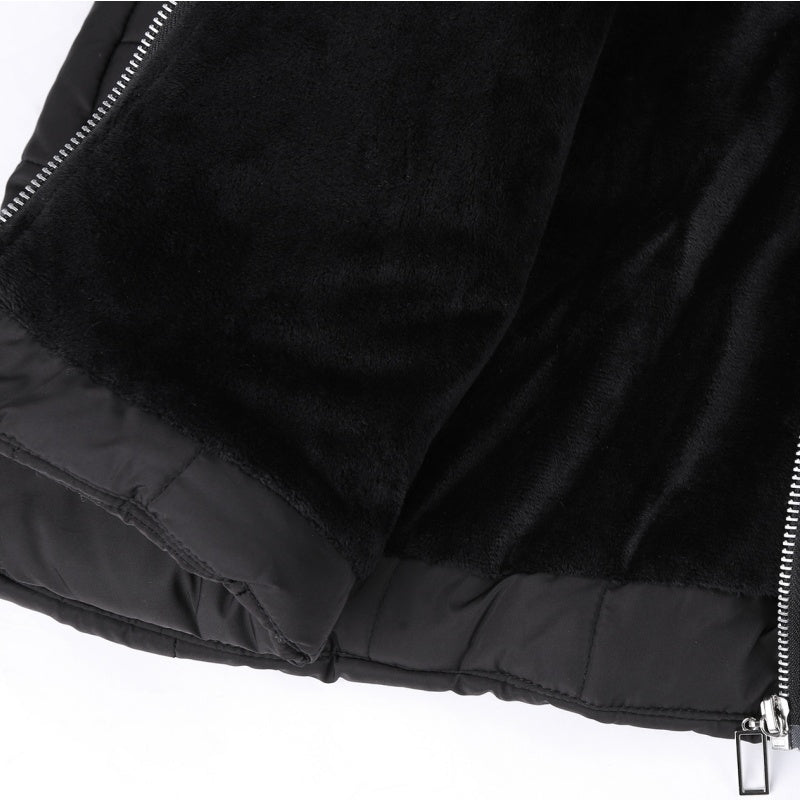 Damen Winterjacke mit Kapuze und tailliertem Schnitt - 4