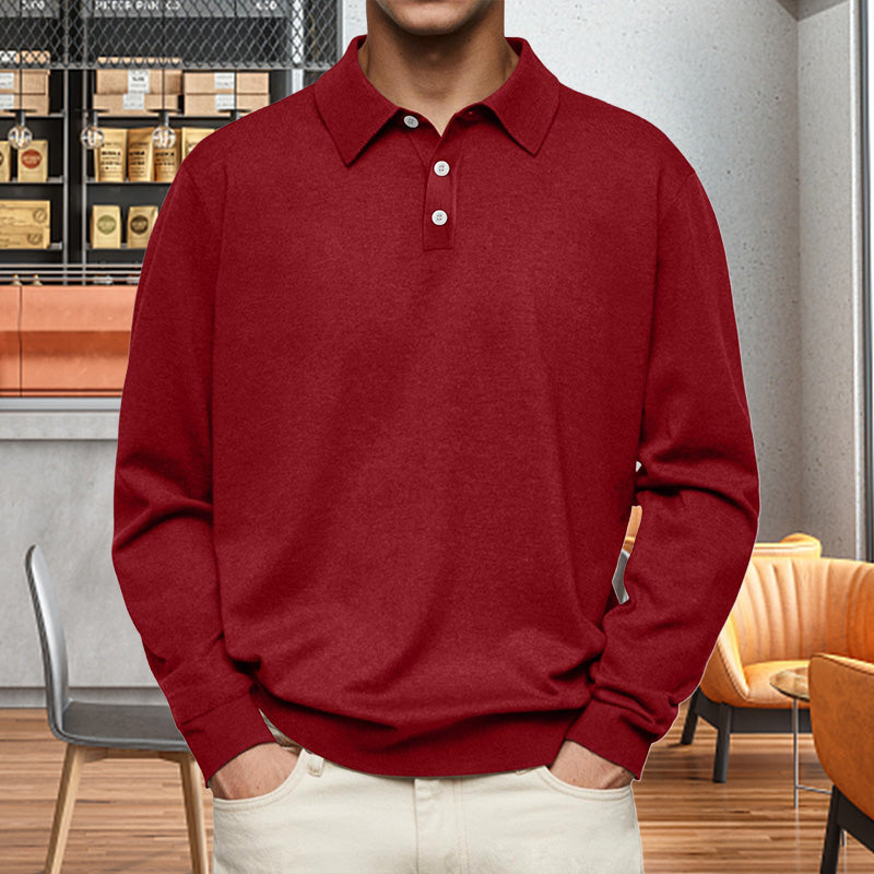 Pullover Herren mit klassischem Schnitt und lässiger Passform - 2