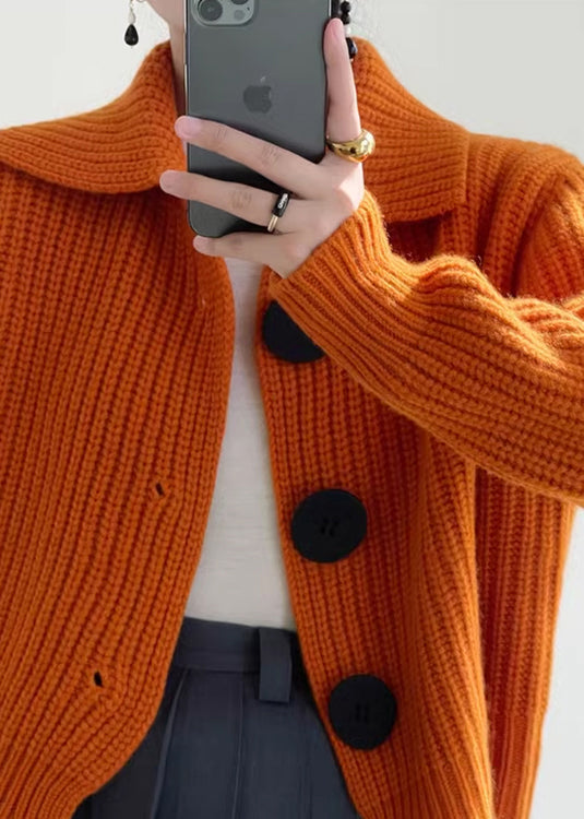 Cardigan Damen mit lässigem Schnitt und Knopfverschluss - 4