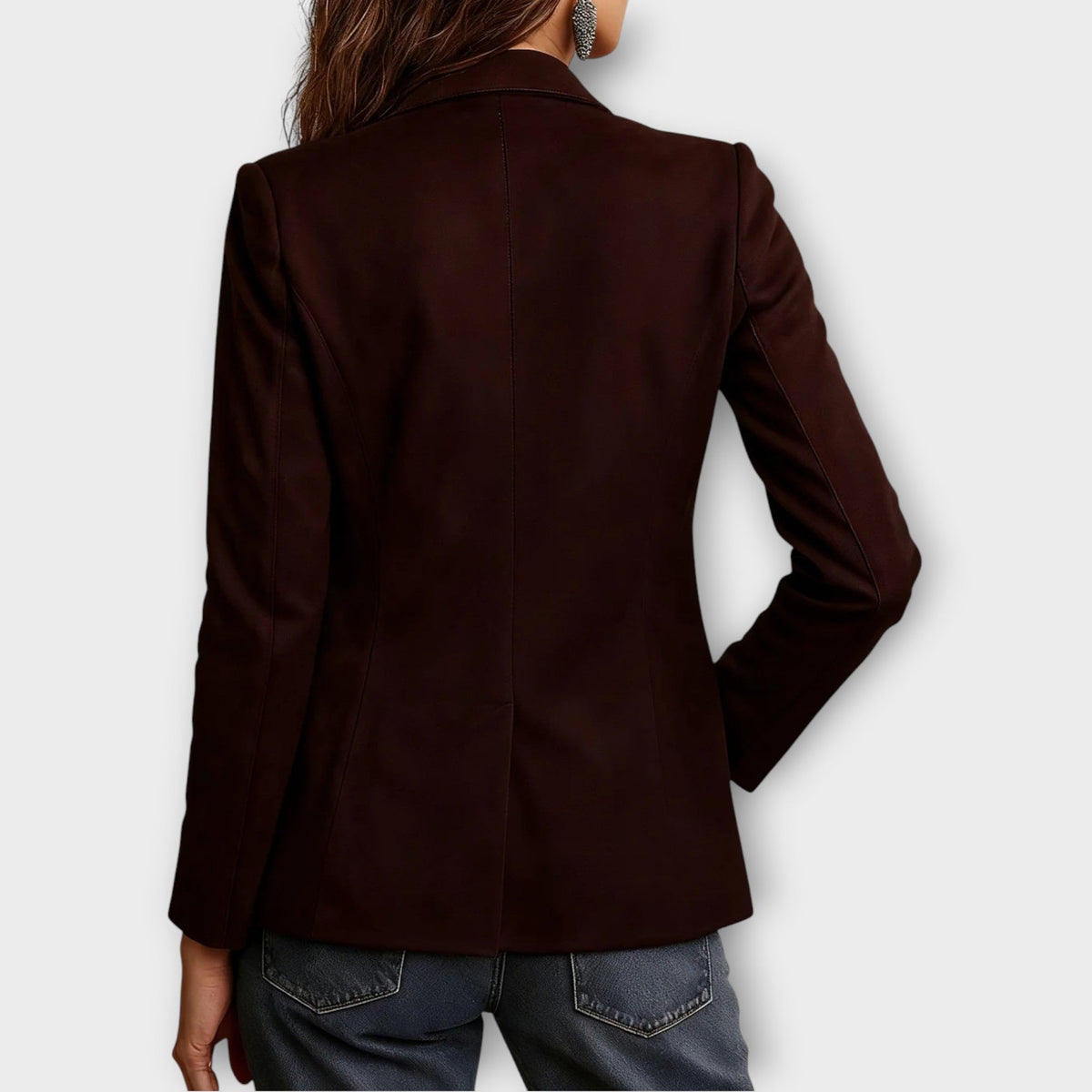 Blazer Damen mit tailliertem Schnitt und praktischen Taschen - 5