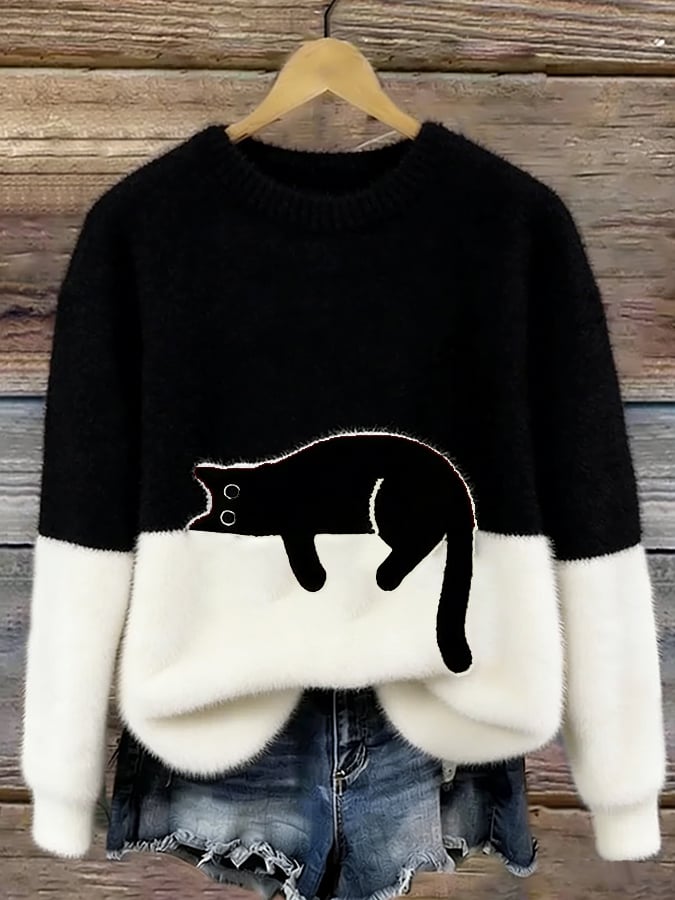 Damenpullover mit verspieltem Design und lässigem Schnitt - 3