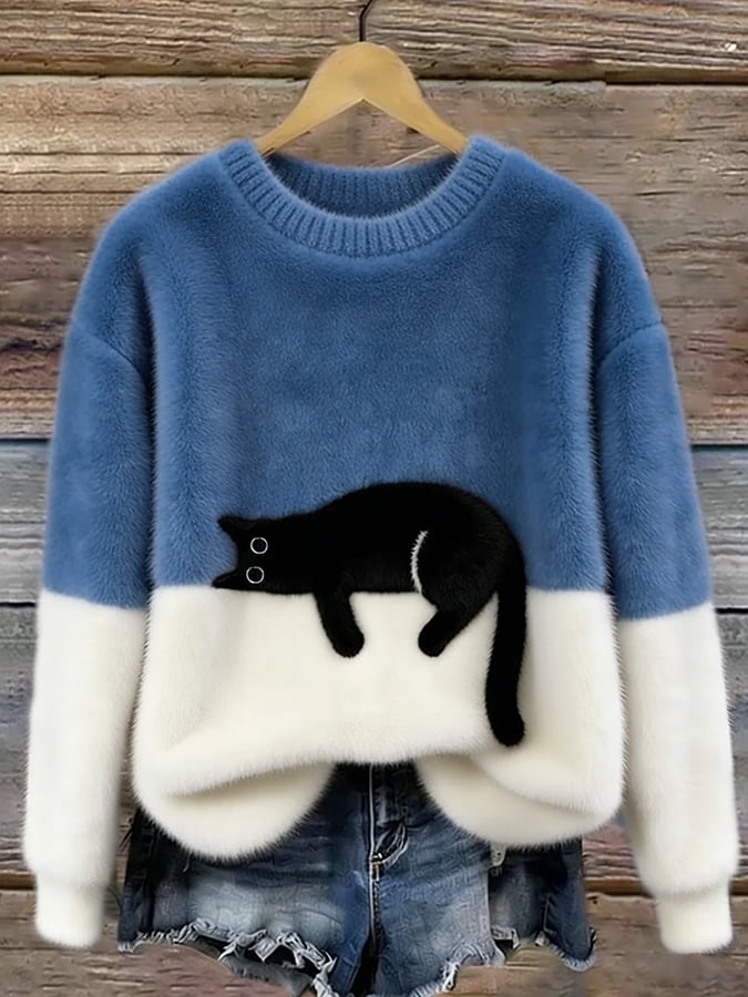 Damenpullover mit verspieltem Design und lässigem Schnitt - 5