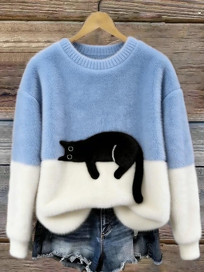 Damenpullover mit verspieltem Design und lässigem Schnitt - 6