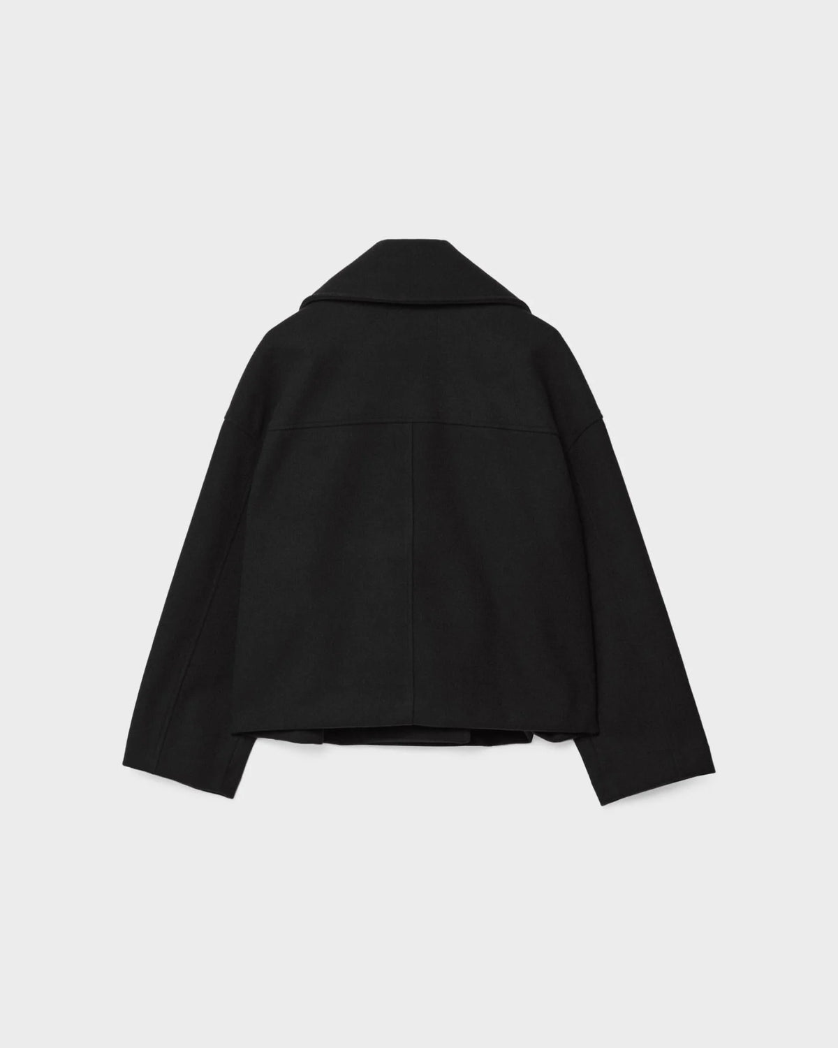 Damen Jacke kurz mit Doppelreiher und breitem Revers - 5
