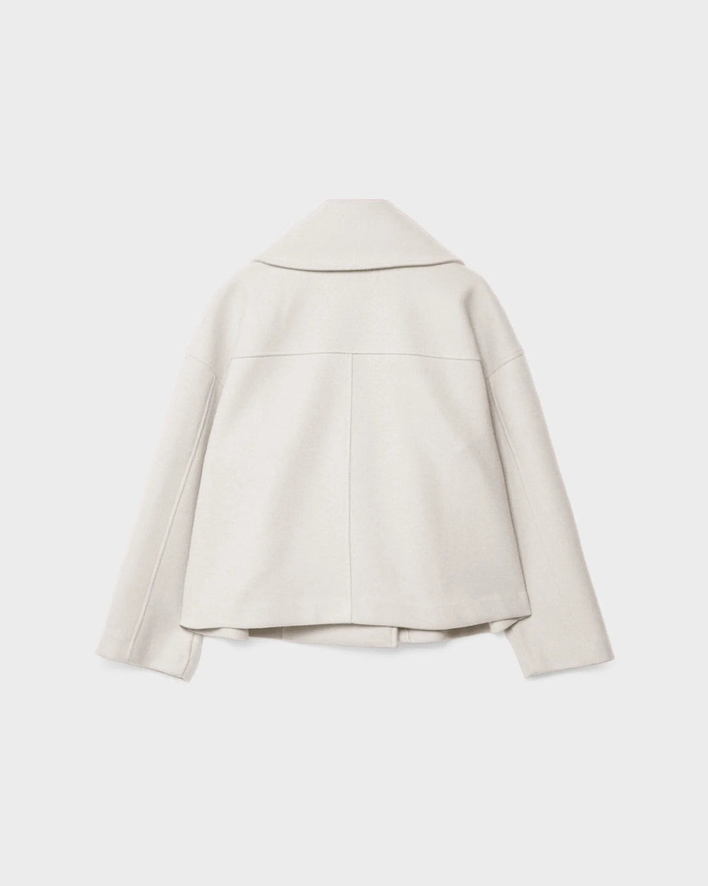 Damen Jacke kurz mit Doppelreiher und breitem Revers - 8