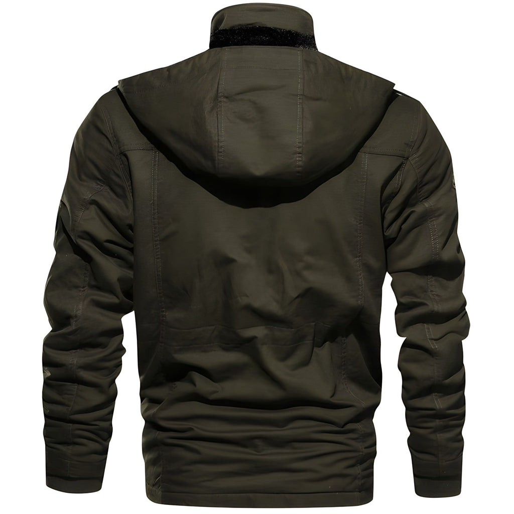 Moderne Herrenjacke mit robuster Passform und praktischen Taschen - 3