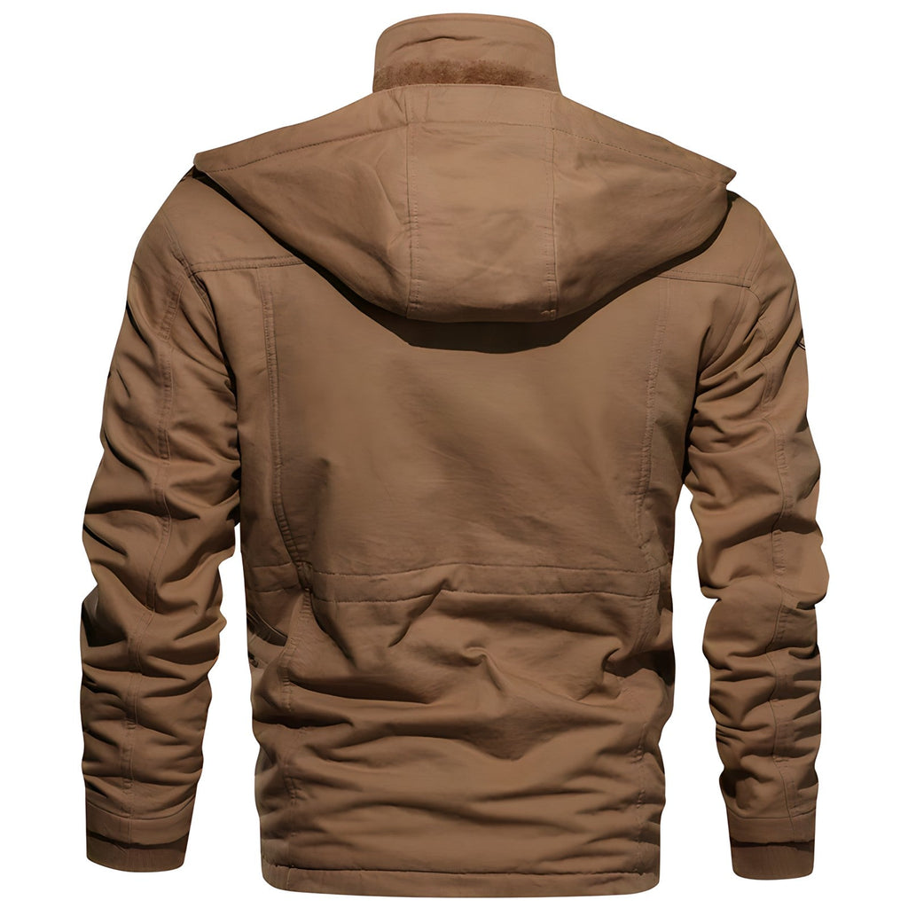 Moderne Herrenjacke mit robuster Passform und praktischen Taschen - 6
