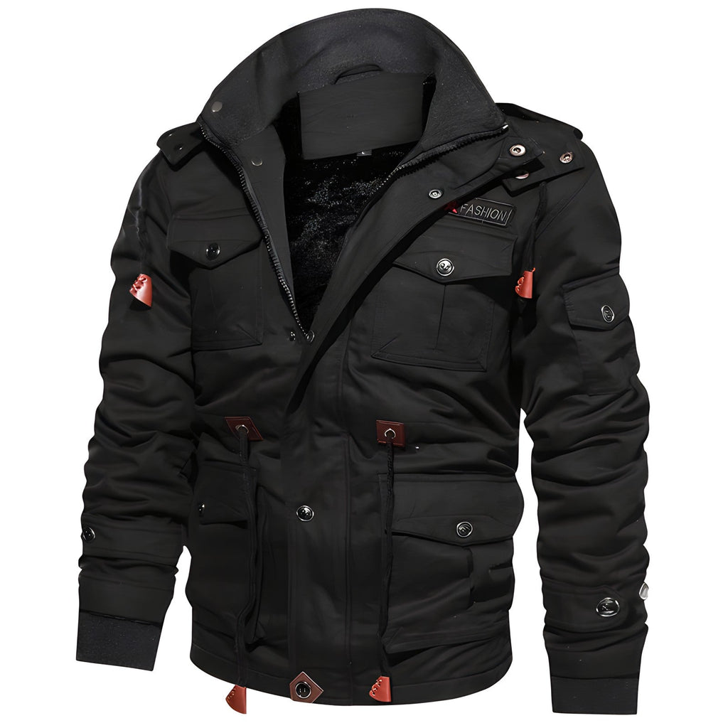 Moderne Herrenjacke mit robuster Passform und praktischen Taschen - 8