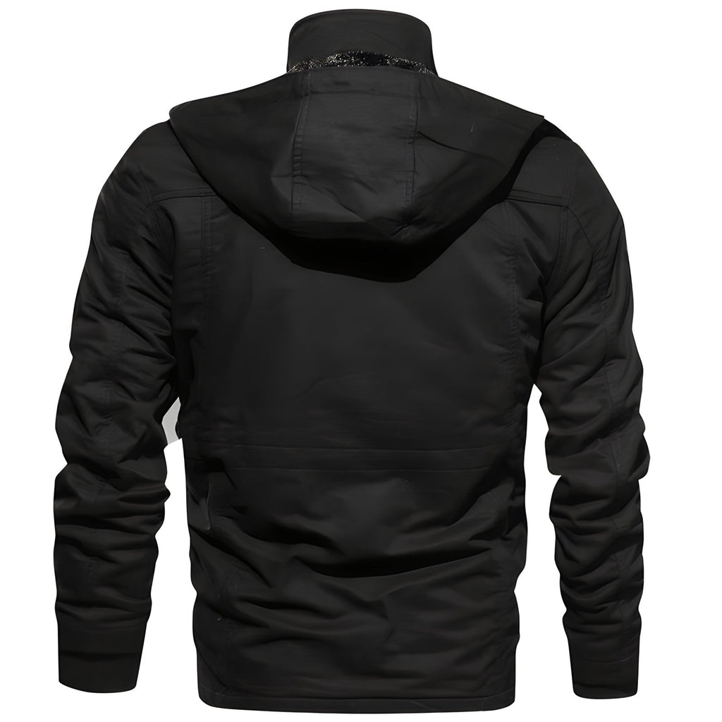 Moderne Herrenjacke mit robuster Passform und praktischen Taschen - 9