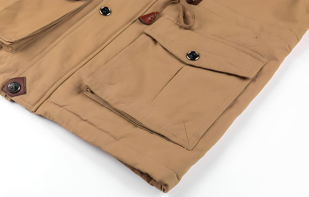 Moderne Herrenjacke mit robuster Passform und praktischen Taschen - 11