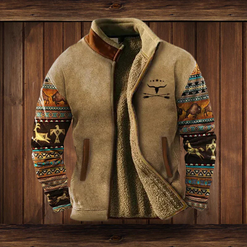 Herren Jacke mit sportlichem Schnitt und praktischen Taschen - 3