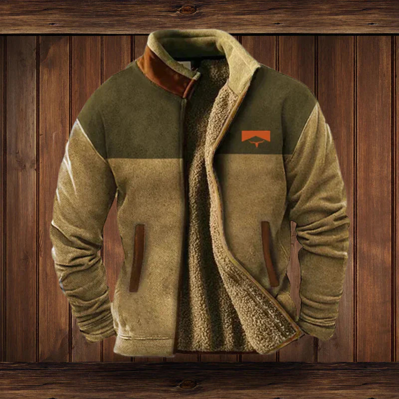 Herren Jacke mit sportlichem Schnitt und praktischen Taschen - 5
