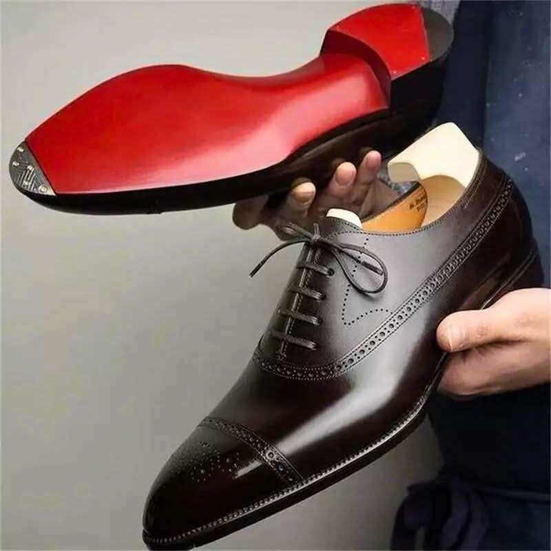 Herren Oxford Schuhe mit traditionellem Design und eleganten Akzenten - J&B - 3
