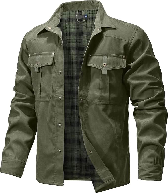 Jacke Herren mit praktischem Schnitt und zwei Brusttaschen - 13