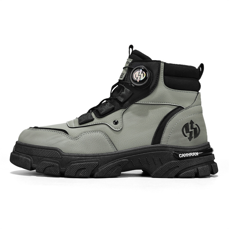 Herren Boots mit hohem Schnitt und rutschfester Sohle - 2
