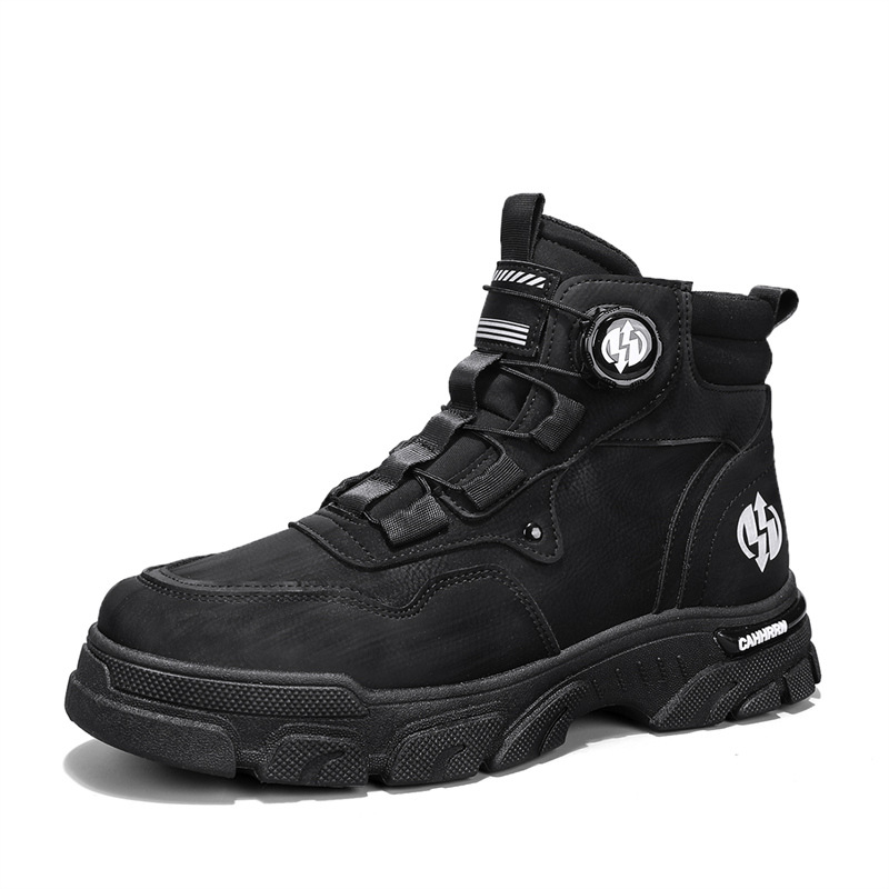 Herren Boots mit hohem Schnitt und rutschfester Sohle - 3