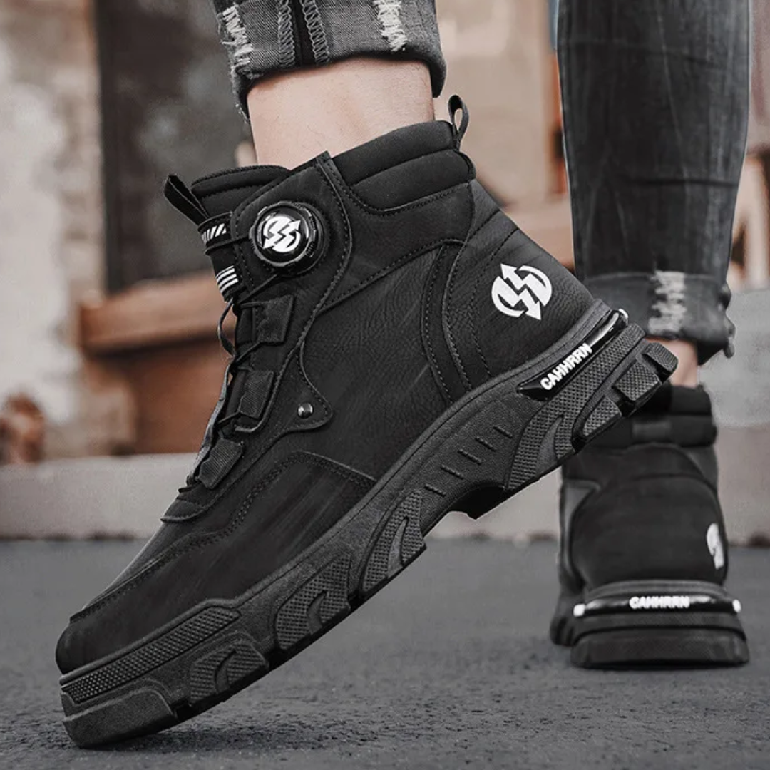Herren Boots mit hohem Schnitt und rutschfester Sohle - 5