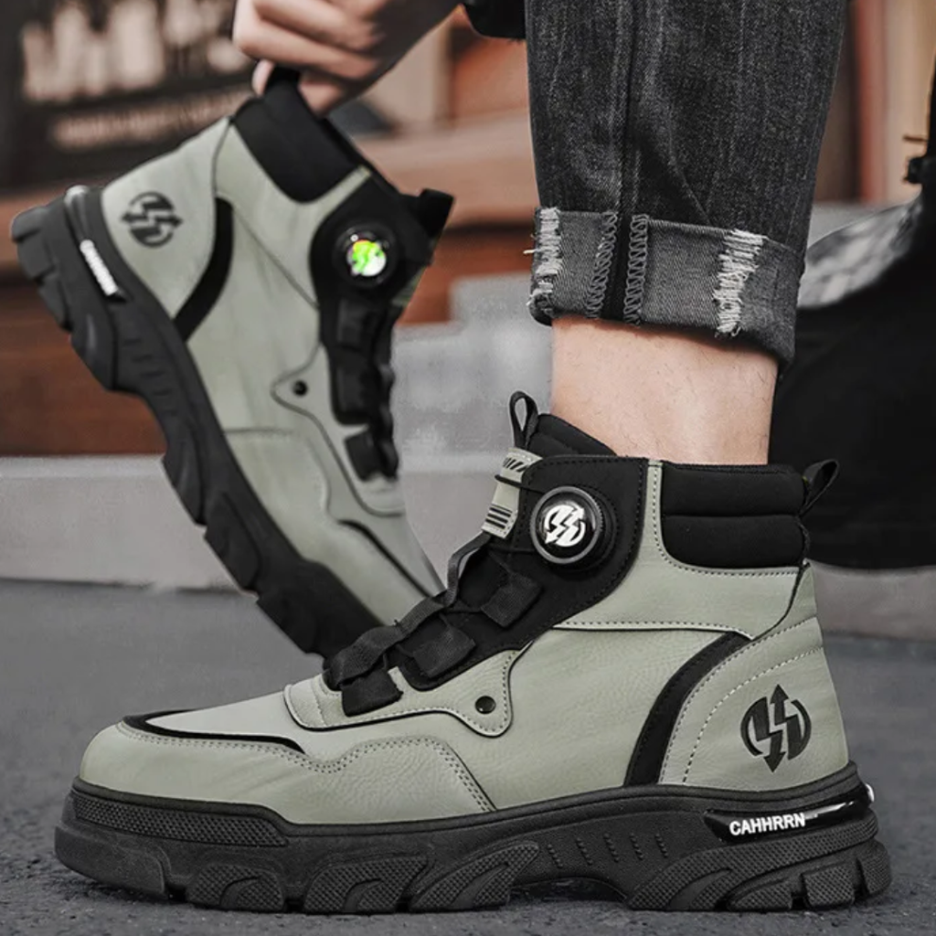 Herren Boots mit hohem Schnitt und rutschfester Sohle - 7