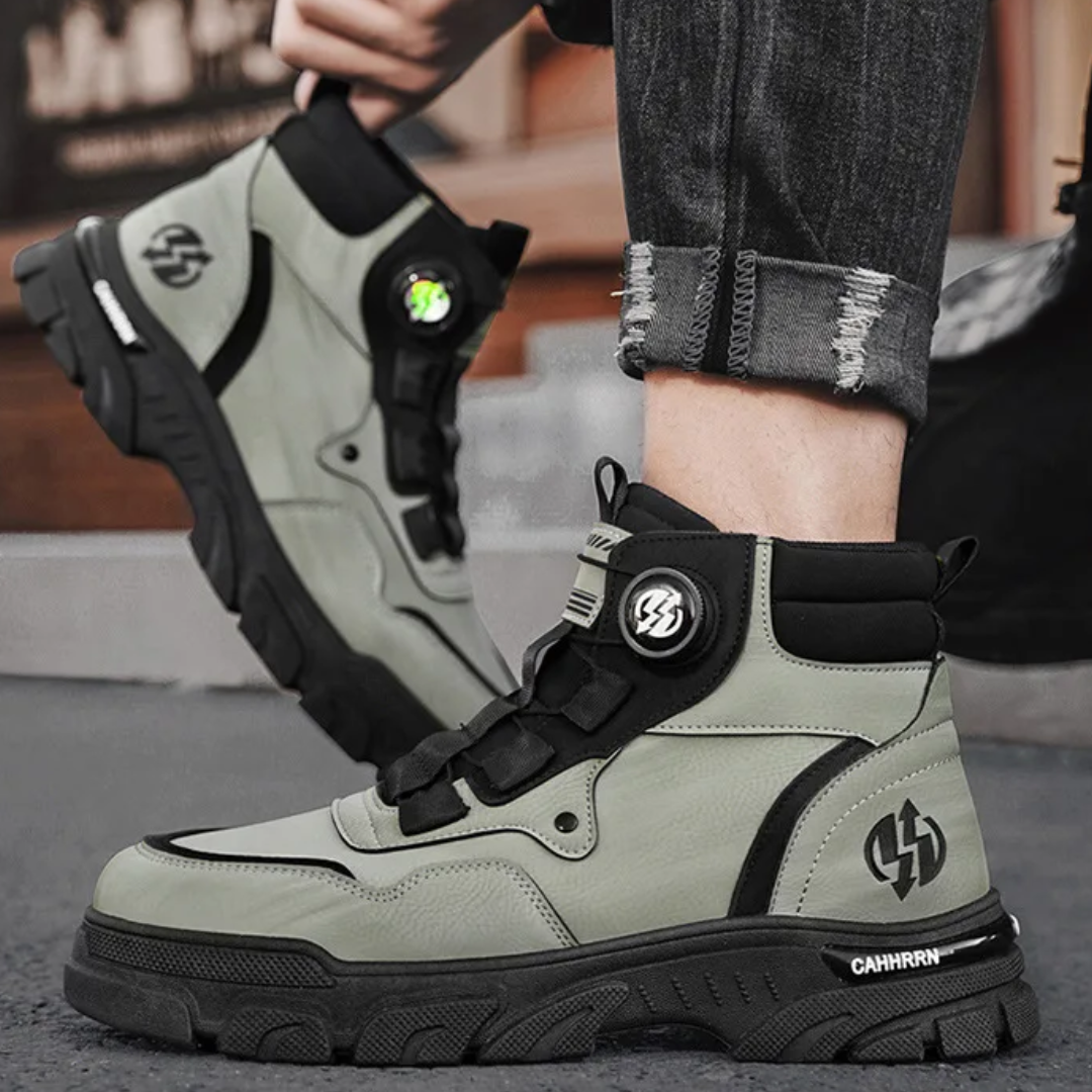Herren Boots mit hohem Schnitt und rutschfester Sohle - 7