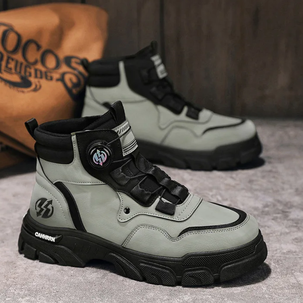 Herren Boots mit hohem Schnitt und rutschfester Sohle - 8