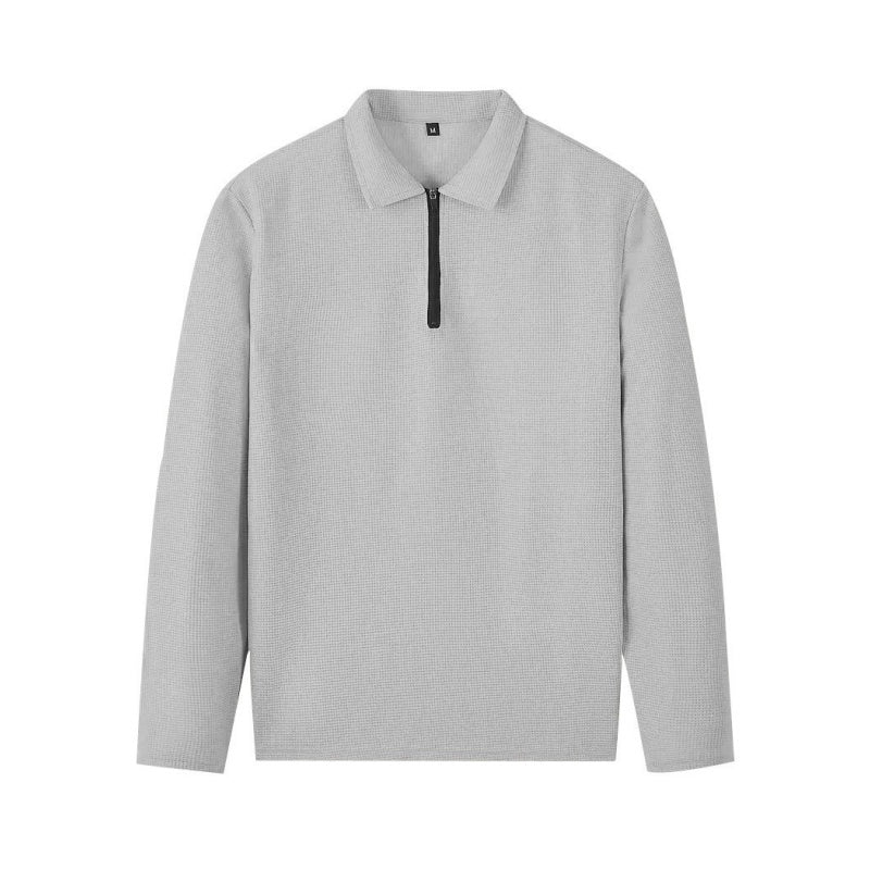 Outfit Herren mit Quarter-Zip Sweatshirt und bequemen Hosen - 7