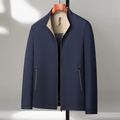 Herren Stehkragenjacke mit Reißverschluss und praktischen Taschen - 1