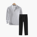 Outfit Herren mit Pullover und Hose - 1