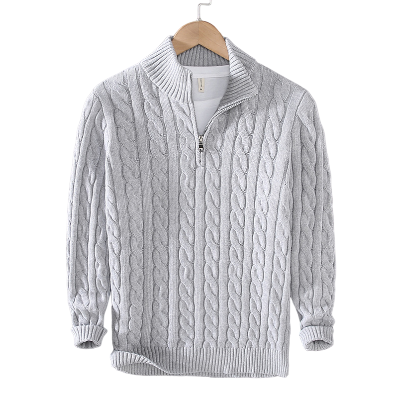 Outfit Herren mit Pullover und Hose - 5