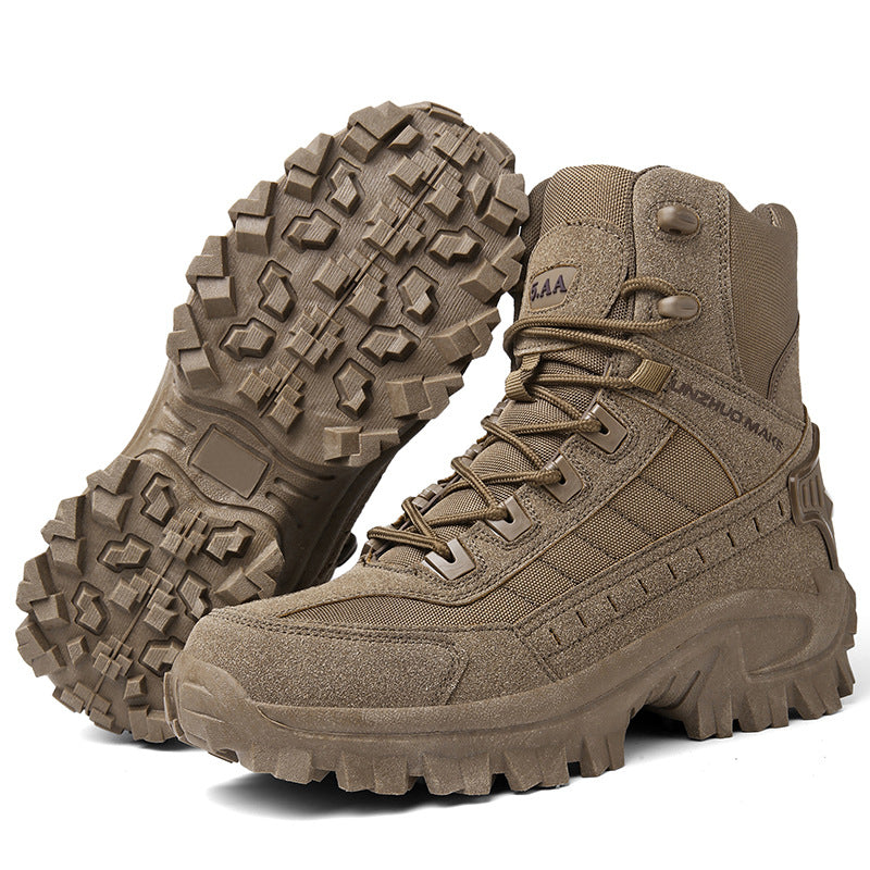 Herren Tactical Boots mit hohem Schnitt und rutschfester Sohle - 4