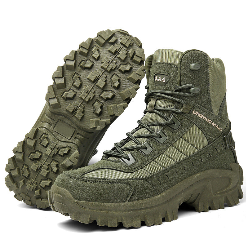 Herren Tactical Boots mit hohem Schnitt und rutschfester Sohle - 5