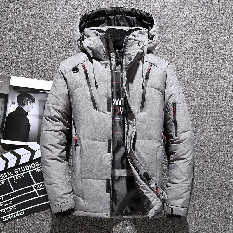 Winterjacke Herren mit modernem Schnitt und praktischen Taschen - 5