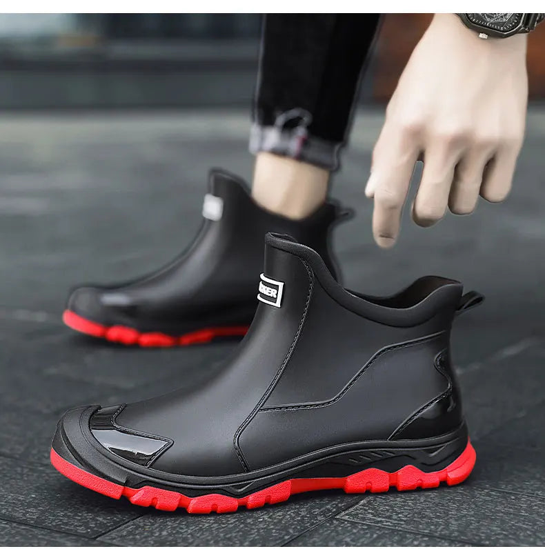 Sportliche Herren Boots mit rutschfester Sohle - 2
